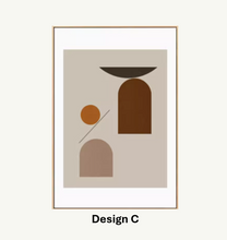 Morandi Colors Geometric Abstract